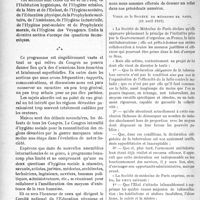 0497 - Page 498 - Partie professionnelle. Hygiène sociale. Le Congrès interallié d’hygiène sociale pour la reconstitution des régions dévastées par la guerre. La lutte antituberculeuse. La déclaration obligatoire devant l’opinion médical