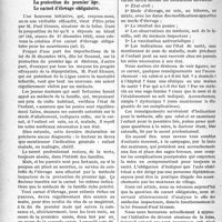 0501 - Page 502 - Partie professionnelle. La lutte antituberculeuse. Faut-il déclarer la tuberculose ? / Médecine sociale. La protection du premier âge. Le carnet d’élevage obligatoire