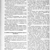 0677 - Page 678 - Partie scientifique. A travers la presse. Examen bactériologique d’un chancre / La méthode de Dakin dans les infections vaginales puerpérales / Climatologie. Douarnenez : son climat