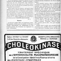 0697 - Page 698-XVI - Correspondance. Assistance médicale gratuite. Un tarif uniforme pour toute la France serait-il possible ?