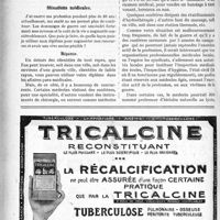 0709 - Page 710-VI - Correspondance. Les cotisants à plusieurs oeuvres de prévoyance doivent bénéficier de tous les avantages de chacune de ces oeuvres [Dr A. Watelet] / Situations médicales