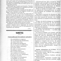 0743 - Page 744 - Partie professionnelle. Assistance à domicile. L’Association pour le développement de l’assistance aux malades / Variétés. Commandements du médecin mutualiste / Reportage professionnel. Nouvelles et Informations