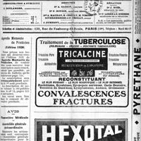 0752 - Page 753 - Agenda Memento du Praticien / Avis. Financière Médicale. Assemblée générale extraordinaire / Assemblée générale extraordinaire