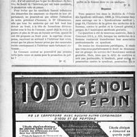 0793 - Page 794-XXII - Correspondance. La Légion d’honneur aux anciens médecins de complément des armées / Faut-il en arriver à la grève, pour faire étudier les Améliorations à apporter au service de l’A. M. G. ?