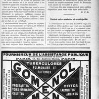 0794 - Page XXIII-795 - Correspondance. Faut-il en arriver à la grève, pour faire étudier les Améliorations à apporter au service de l’A. M. G. ? / Contrat entre médecins et municipalité