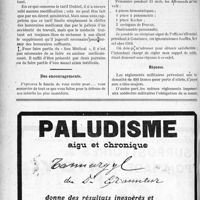 0805 - Page 806-VI - Correspondance. Honoraires. Tarifs. Comptant / Des encouragements / Indemnité pour perte d’instruments