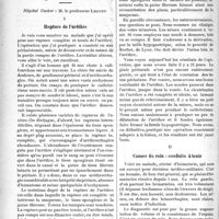 0859 - Page 860 - Partie scientifique. Clinique chirurgicale, Hôpital Necker : M. le professeur Legueu. I, Rupture de l’urèthre / II, Cancer du rein : conduite à tenir