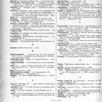 0883 - Page 884 - Table des matières. Année 1919. I, partie Scientifique / II, partie Professionnelle