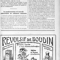 0890 - Page XV-891 - Correspondance. Le prix de la visite au Tarif Dubief / Les propharmaciens et la nouvelle réglementation des substances vénéneuses