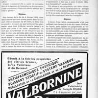 0892 - Page XVII-893 - Correspondance. Exploitation d’une pharmacie après le décès du titulaire / Prorogation de bail. Forme de la notification au propriétaire