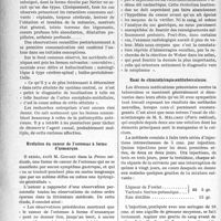 0915 - Page 918 - Partie scientifique. A travers la presse. L’encéphalo-myélite diffuse et l’encéphalite léthargique [(Paris médical)] / Evolution du cancer de l’estomac à forme d’anasarque [Presse médicale] / Essai de chimiothérapie antituberculeuse