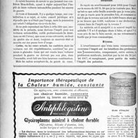 0955 - Page 958-VI - Correspondance. Le tarif pharmaceutique des accidents du travail / L’impôt sur les autos / Impôt sur les bénéfices de la profession médicale
