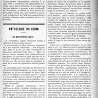 0970 - Page 973 - Partie scientifique. Clinique chirurgicale, Hôtel-Dieu de Toulouse, Leçon de M. J. -P. Tourneux. Fibrome et cancer de l’utérus / Pathologie du coeur. Les péricardites aiguës