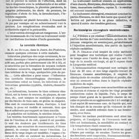 0976 - Page 979 - Partie scientifique. A travers la presse. Adéno-phlegmons du hile du poumon / La cavernite chronique [Journ. des Praticiens] / Rachianalgésie chirurgicale omniradiculaire [Languedoc médical]
