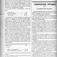 0979 - Page 982 - Partie scientifique. Pharmacologie. De l’eau bromoformée saturée, par le Dr Ed. Crouzel / Thérapeutique appliquée. L’ouabaïne dans l’asystolie
