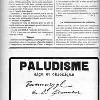 1001 - Page 1004-XXIV - Correspondance. Déclaration des bénéfices professionnels / La solidarité en action / Remerciements / La fonctionnarisation des médecins