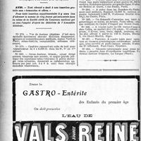 1009 - Page 1012-IV - Office de Renseignements du « Concours » / Demandes et Offres / Avis