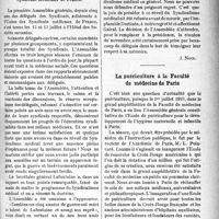 1014 - Page 1017 - Propos du jour. Le réveil du Syndicalisme médical. L’Assemblée générale de l’Union des Syndicats médicaux de France [J. Noir] / La puériculture à la Faculté de médecine de Paris [J. Noir]