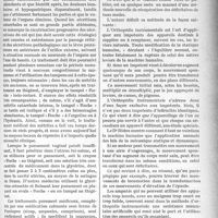1032 - Page 1035 - Partie scientifique. Thérapeutique appliquée. Comment faut-il entendre le traitement médical des métrites / Bibliographie critique. Les orphelins apprentis d’Auteuil. De l’orthopédie instrumentale, par le Docteur Gabriel Bidou