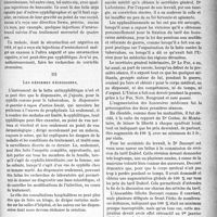 1042 - Page 1045 - Partie professionnelle. La prophylaxie de la syphilis et les consultations hospitalières. Les critiques d’Alfred Fournier. Documents personnels, par le Docteur Leredde / La vie syndicale et professionnelle. L’Assemblée générale de l’Union des Syndicats médicaux