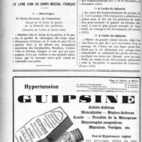1051 - Page 1054-XXII - Correspondance. Protection du premier âge / Le livre d’or du corps médical français. I. — Nécrologie [Dr Pierre Beurier] / II. — Citations