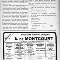 1146 - Page XXI-1149 - Correspondance. Les honoraires ridicules pour la protection du premier âge / Application du Tarif Dubief