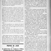 1158 - Page 1161 - Honoraires médicaux pour les accidents du travail. Le tarif Dubief majoré do 100 pour 100 / Propos du jour. La préservation de l’enfance à l’Office d’Hygiène Sociale du Département de la Seine [J. Noir]