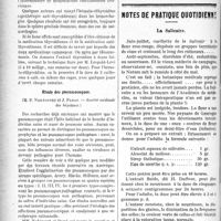 1219 - Page 1222 - Partie scientifique. Revue des sociétés savantes. L’encéphalite léthargique à Angers, (MM. Papin, Denéchau et C. Blanc. — Société médicale des hôpitaux), (M. P. Emile-Weil. — Société médicale des hôpitaux) / Etude des pneumocoques, (M. P. Nobécourt. et J. Para. f. — Société médicale des hôpitaux) / Notes de pratique quotidienne. La Salicaire
