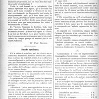 1231 - Page 1234 - Partie professionnelle. La vie syndicale et professionnelle. Un plan d’organisation syndicale. Succès syndicaux / Syndicat des médecins de Carmaux