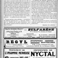1241 - Page 1244-XX - Correspondance. L’augmentation des honoraires et le pacte syndical