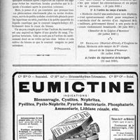 1243 - Page 1246-XXII - Correspondance. Le médecin doit vivre honorablement de sa profession / A propos de l’injection intra-veineuse / Le livre d’or du corps médical français. Citations. — Décorations