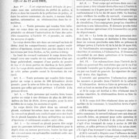 1279 - Page 1282 - Partie professionnelle. Documents officiels. A l’officiel. Décret du 15 avril 1919 sur les exhumations, les autopsies et les incinérations (Journal Officiel du 17 avril 1919)
