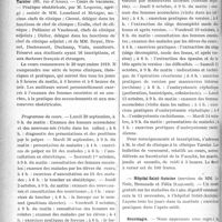 1285 - Page 1288 - Partie professionnelle. Reportage professionnel. Nouvelles et Informations. — Clinique d’accouchement et de gynécologie Tarnier (89, rue d'Assas) / — Hôpital Saint-Antoine (services de MM. Le Noir, Bensaude et Félix Ramond)