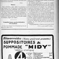 1298 - Page V-1301 - Correspondance. Tarif Jeanne / Formalités légales pour la déclaration d’un Syndicat