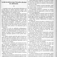 1312 - Page 1315 - Partie professionnelle. Médecine sociale. Le rôle du médecin dans l’éducation physique des adolescents