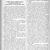 1313 - Page 1316 - Partie professionnelle. Médecine sociale. Le rôle du médecin dans l’éducation physique des adolescents / Intérêts médico-militaires. « L’Effort français pendant la guerre. » Une phrase malheureuse. La plaisanterie n’a-t-elle pas assez duré ?