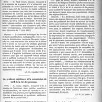 1318 - Page 1321 - Partie professionnelle. Documents officiels. A l’officiel, Questions et réponses parlementaires. Le matériel du service de santé / Les syndicats médicaux et la commission de tarif de la loi des pensions / Le transport des médecins des régions libérées / Loi relative à l'avancement des sous-lieutenants inaptes