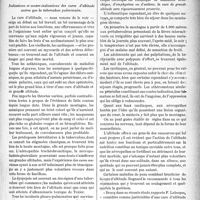 1354 - Page 1357 - Partie scientifique. Climatologie. Le climat d’altitude, (Suite). II, Indications et contre-indications des cures d’altitude autres que la tuberculose pulmonaire [F. Mage]