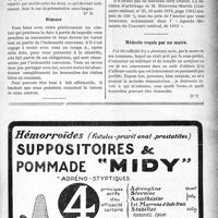 1394 - Page V-1397 - Correspondance. Les obligations du médecin qui cède sa clientèle / Le nouveau Tarif Dubief / Médecin requis par un maire