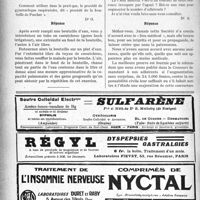 1433 - Page 1436-XX - Correspondance. Tarifs des accidents agricoles / La spirométrie pratique / Le «Sou» et la responsabilité professionnelle
