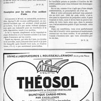 1482 - Page XXI-1485 - Correspondance. Règlement d’hôpital. Les soins gratuits ou à 20 sous ! ! / Prescription pour les suites d’un accident d’auto