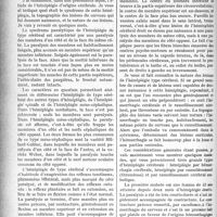 1499 - Page 1502 - Partie scientifique. Clinique médicale, Hôtel-Dieu : M. le professeur Gilbert. Sur l'hémiplégie cérébrale