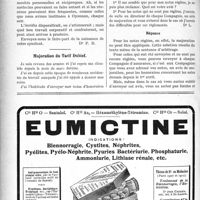 1521 - Page 1524-XVI - Correspondance. Syndicats sans président / Majoration du Tarif Dubief