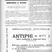 1593 - Page 1596-IV - Office de Renseignements du « Concours », (Voir numéros précédents) / Avis / Demandes et Offres