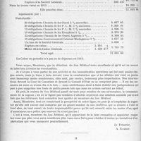1627 - Page 1630 - Sou médical. I, Rapport du Trésorier sur l’exercice 1913 / II, Rapport du Trésorier sur l’exercice 1914