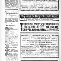 1715 - Page 1718-X - Agenda memento. Médecins spécialistes / Membres du Concours exerçant dans les stations hivernales