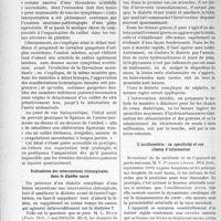 1725 - Page 1728 - Partie scientifique. A travers la presse. Gangrène embolique des membres inférieurs à début insidieux / Indications des interventions chirurgicales dans le diabète sucré / L’oscillométrie : sa spécificité et son champ d’information