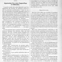 1736 - Page 1739 - Partie professionnelle. Enseignement médical. Organisation d’un cours d’appareillage et rééducation