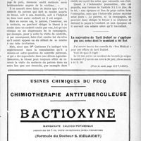1764 - Page VII-1767 - Correspondance. Où doit se faire la visite des blessés du travail par le médecin du patron ? / La majoration du Tarif Dubief ne s’applique pas aux notes dont le montant a été fixé