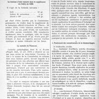 1788 - Page 1791 - Partie scientifique. A travers la presse. La preuve de la vie extra-utérine / La teinture d’iode iodurée dans le supplément au Codex de 1908 / La maladie de Thomsen / Thérapeutique appliquée. De l’iode colloïdal dans les urétrites, par le Dr G. Beyler